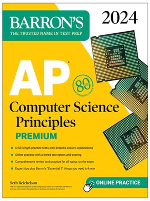 cover image of AP Computer Science Principles Premium, 2024